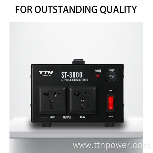 750W 220V To 110V Set Up& Dwon Transformer